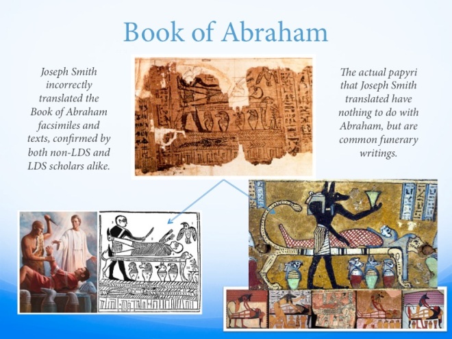 Book of Abraham Historicity